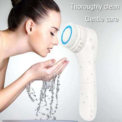 New product ultrasonic electric facial brush Private label facial cleansing brush Approved CE, FCC, ROHS Facial Brush