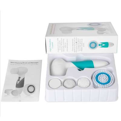 4 in 1 Spin Facial Cleanser Brush 3 Speed Rotary Face Cleansing Brush