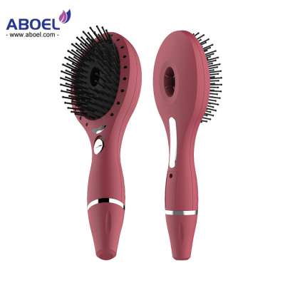 Ionic Massage Hair Brush  Battery Operated Hair Brush