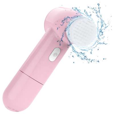 CE ROHS FCC ABOEL High Quality Customized Electric Face Deep Cleansing Facial Scrubber Waterproof Spin Facial Brush Set