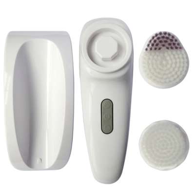 Wireless Rechargeable Waterproof Private Label Electric Sonic Face Pore Wash Cleaning Facial Cleansing Brush