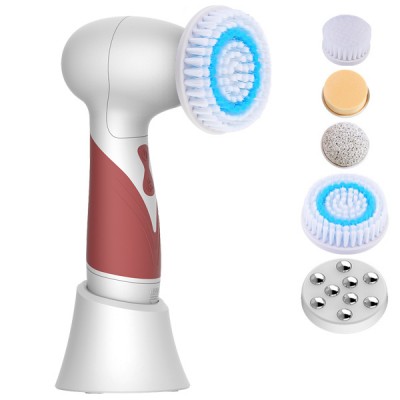 New Arrival 3 Speed 2 Way Rotation Spin Silicone Facial Cleanse Brush