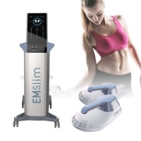 HIgh Intensity Emslim Electromagnetic Muscle Sculpt Fat Loss Body Contouring HIEMT Machine